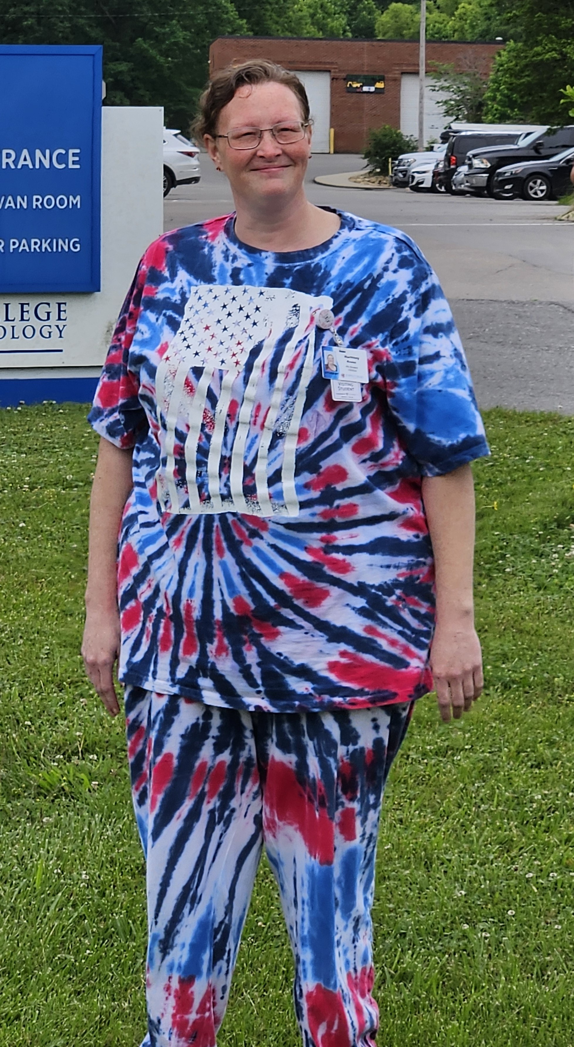Celebrating National Military Month, TCAT Dickson, TCAT Clarksville Campus, Wear Red, White, and Blue Day