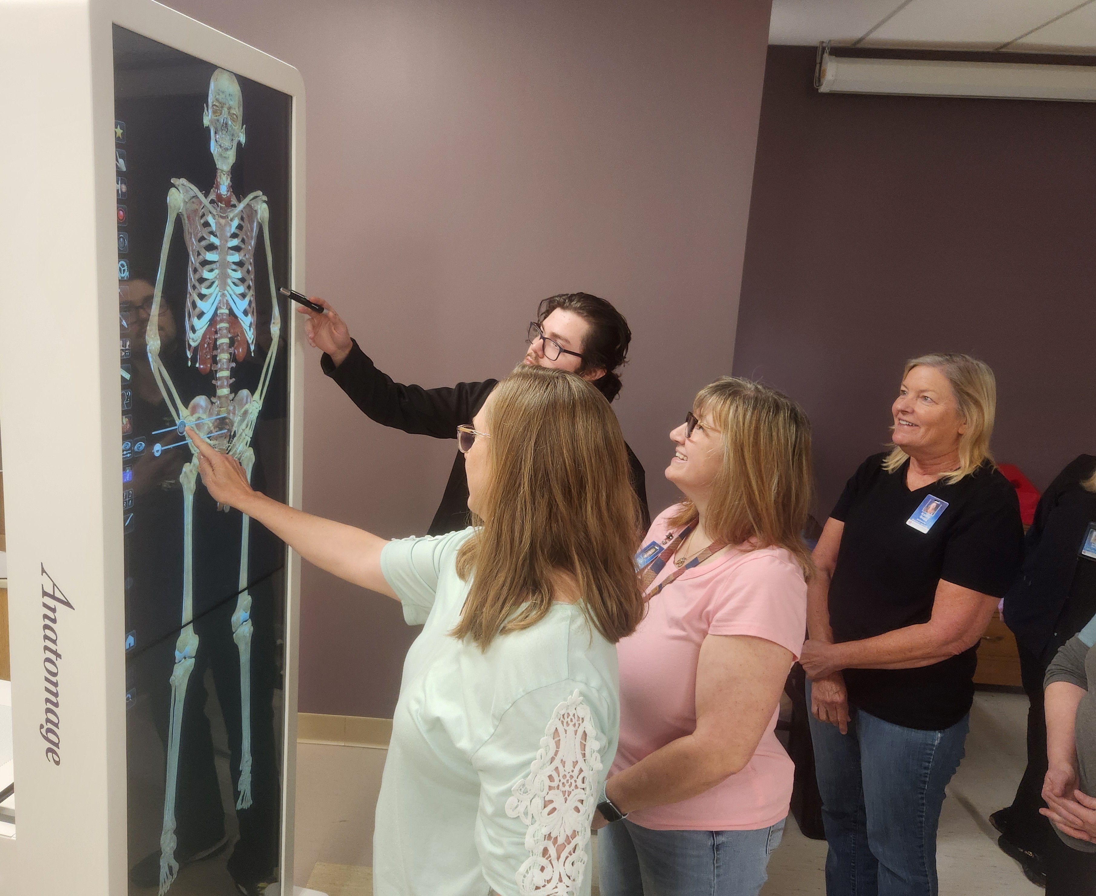 Dissection Tables, TCAT Dickson, Healthcare Careers, Clarksville Campus, Practical Nursing, Patient Care Technology / Medical Assisting, Pharmacy Technology, Dental Assisting, Anatomage Tables