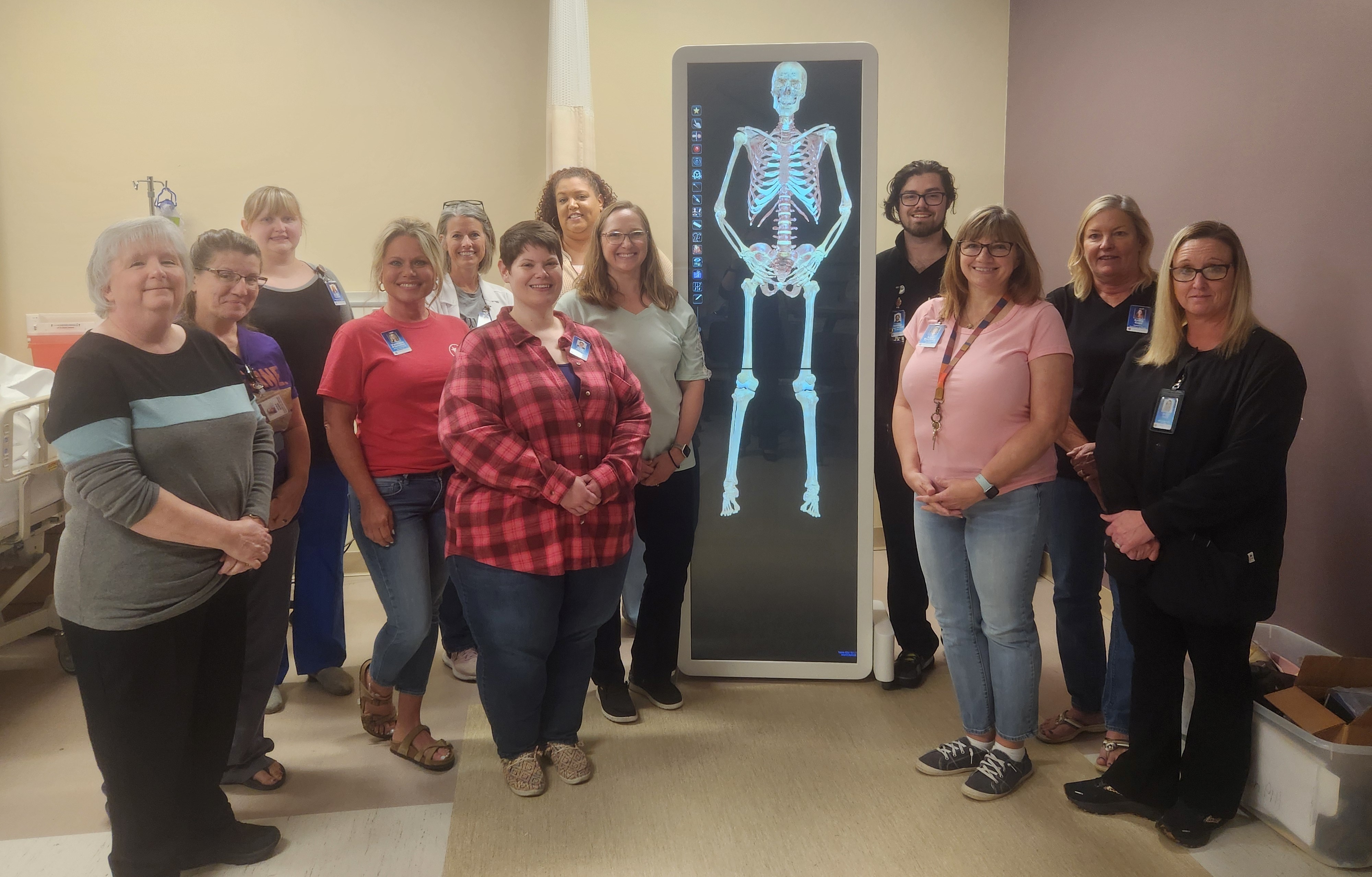 Dissection Tables, TCAT Dickson, Healthcare Careers, Clarksville Campus, Practical Nursing, Patient Care Technology / Medical Assisting, Pharmacy Technology, Dental Assisting, Anatomage Tables