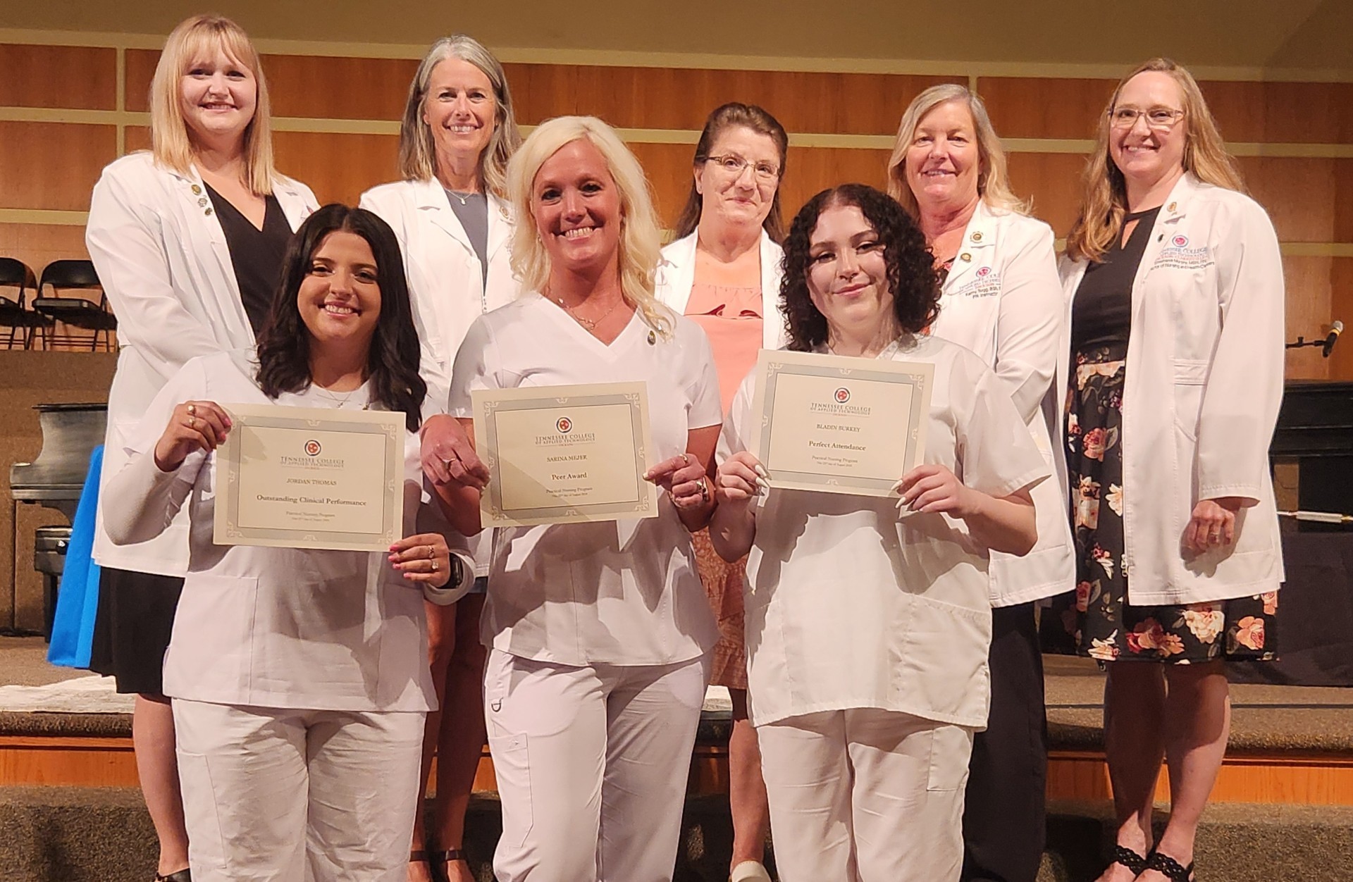 TCAT Dickson Pinning, Nursing Pinning, PN Pinning, Pinning Ceremony