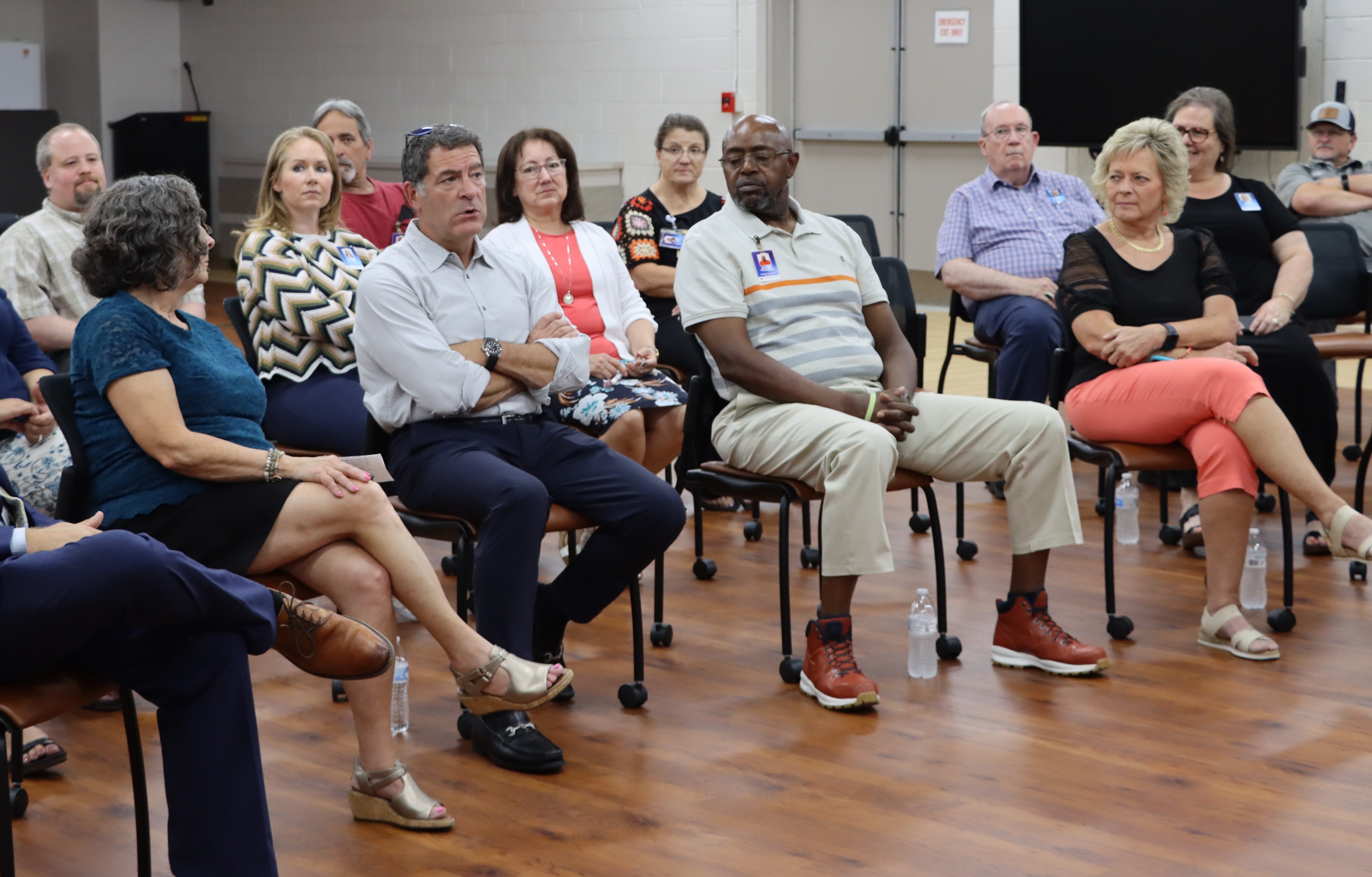 Congressman Mark Green Visits TCAT Dickson, Congressman Green at TCAT Dickson