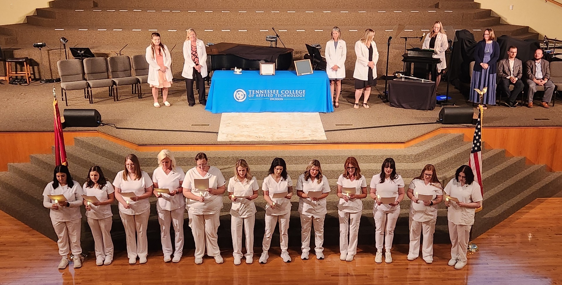 TCAT Dickson Pinning, Nursing Pinning, PN Pinning, Pinning Ceremony