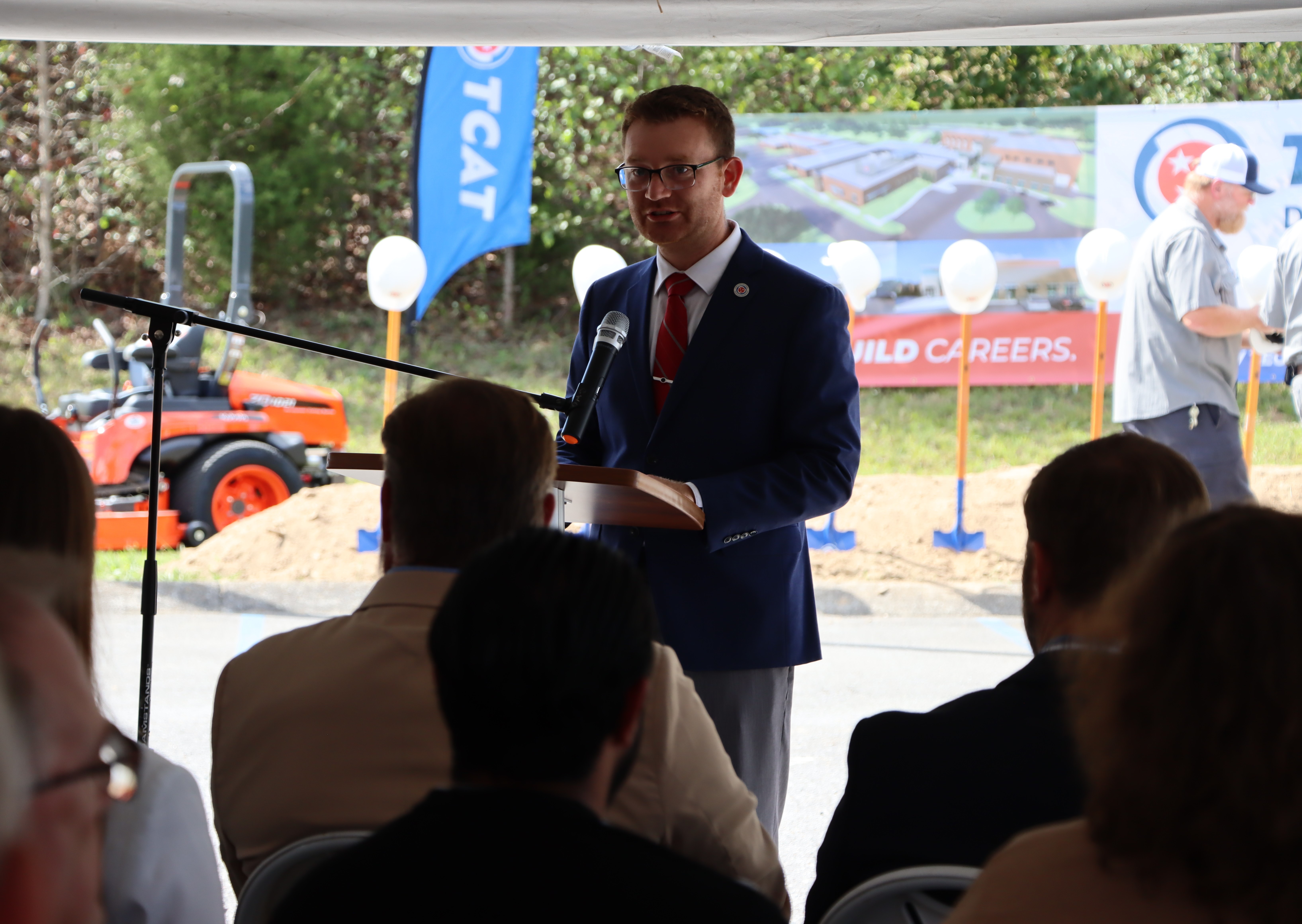 TCAT Dickson Breaks Ground, TCAT Dickson Groundbreaking, Groundbreaking at TCAT Dickson, TCAT Dickson Gets New Buildings