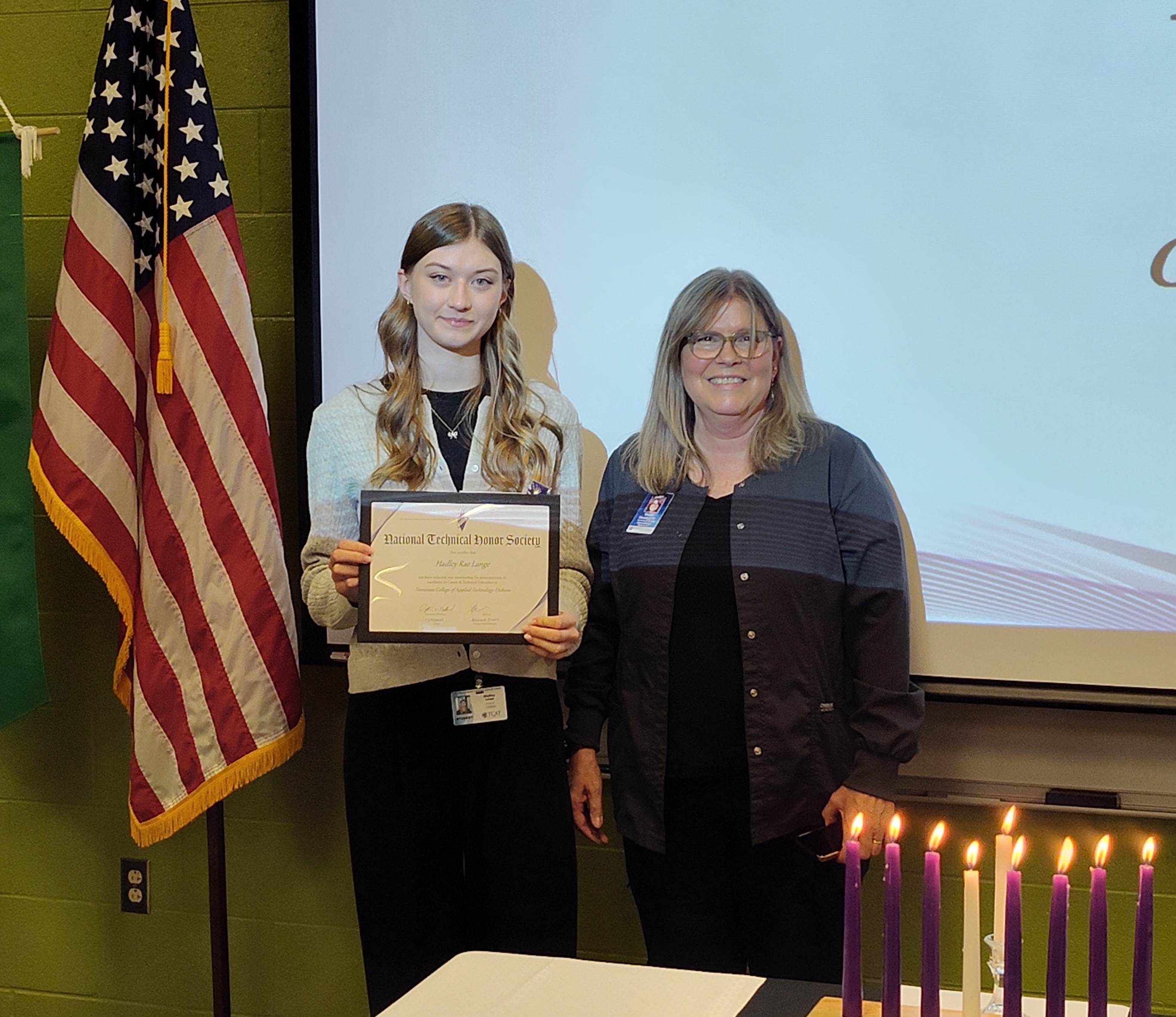 Clarksville Campus Inducts New National Technical Honor Society Members