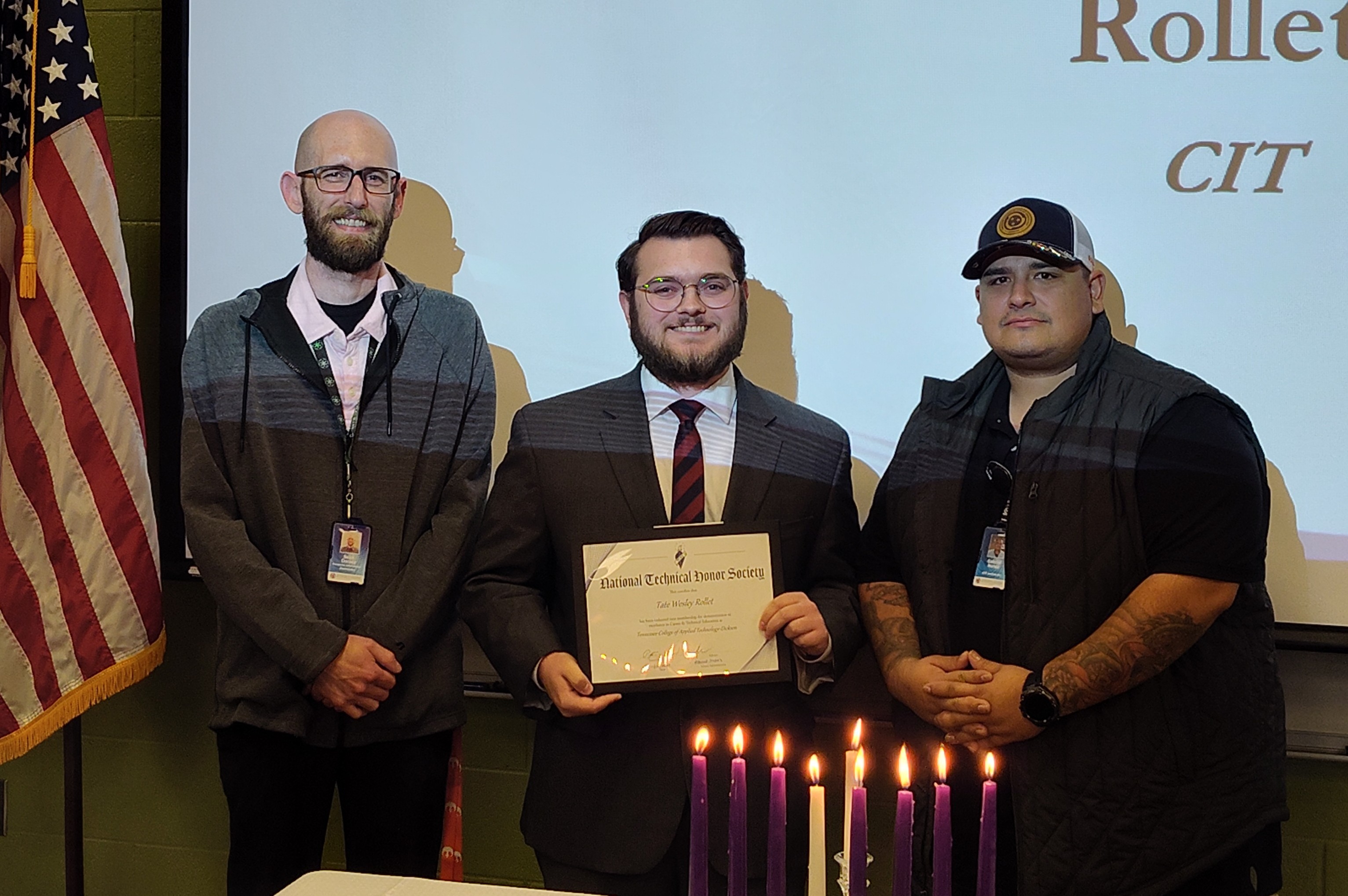 Clarksville Campus Inducts New National Technical Honor Society Members