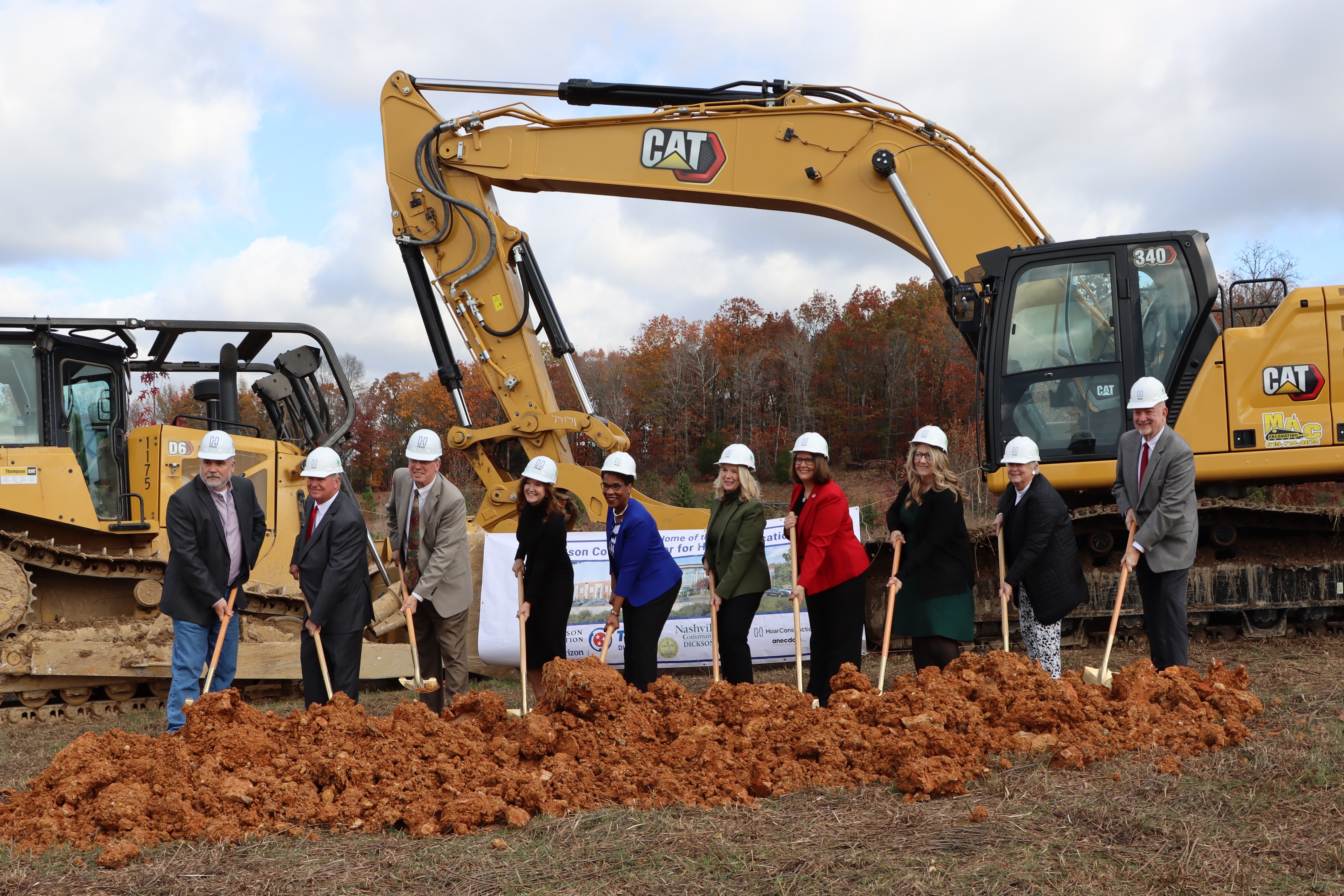 Groundbreaking Dickson County Higher Education Center