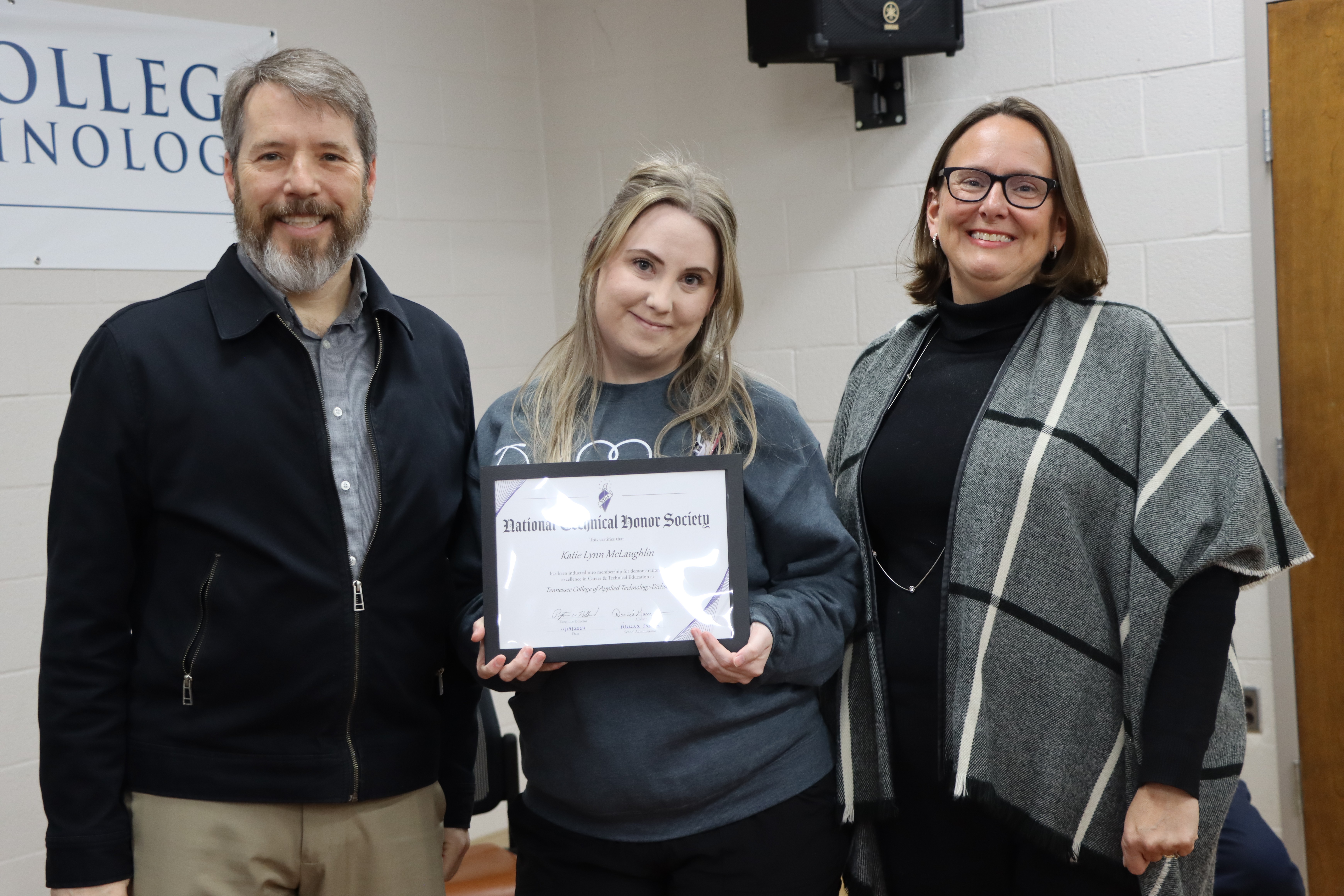 Dickson Campus Inducts New National Technical Honor Society Members