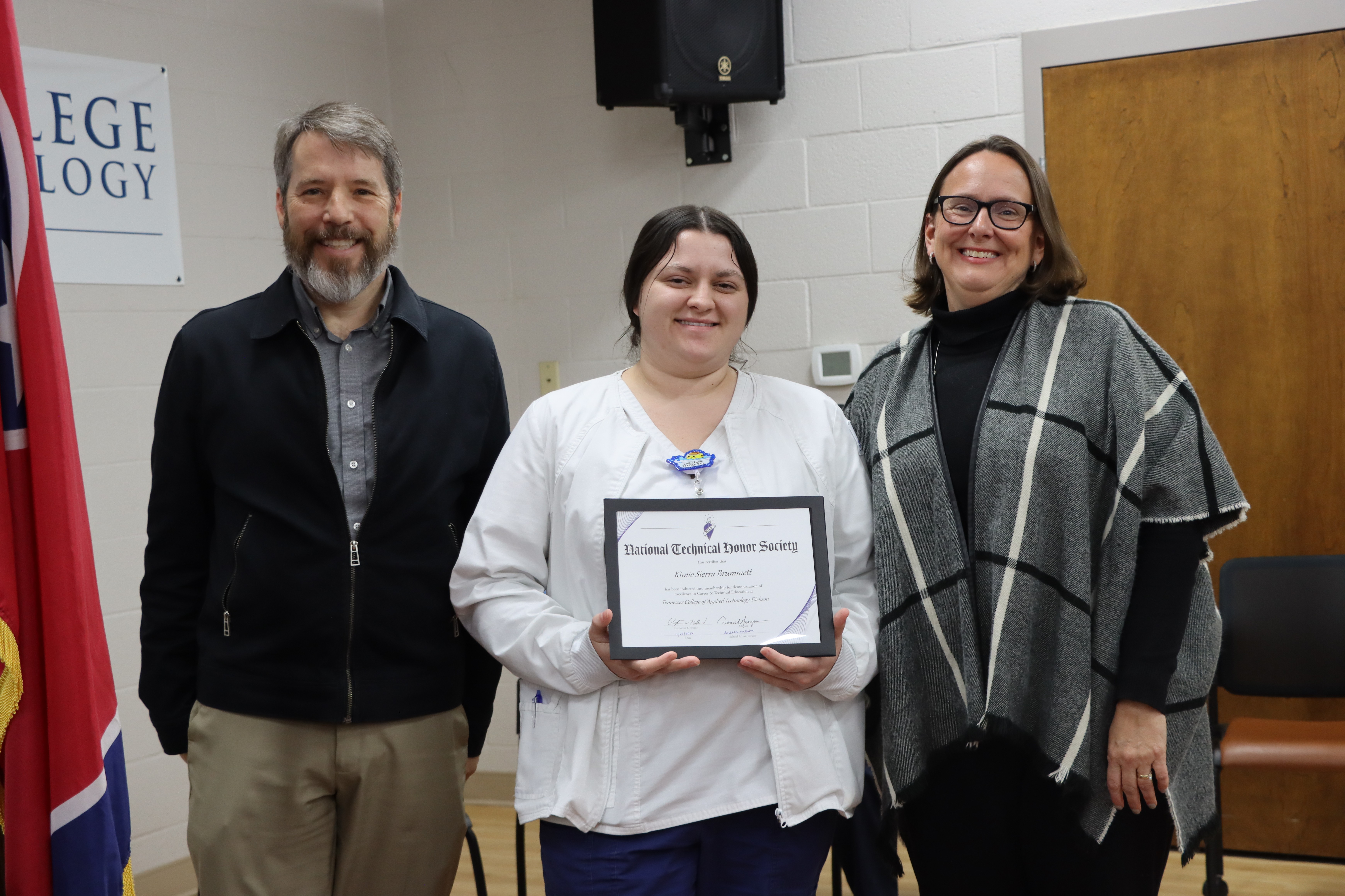 Dickson Campus Inducts New National Technical Honor Society Members