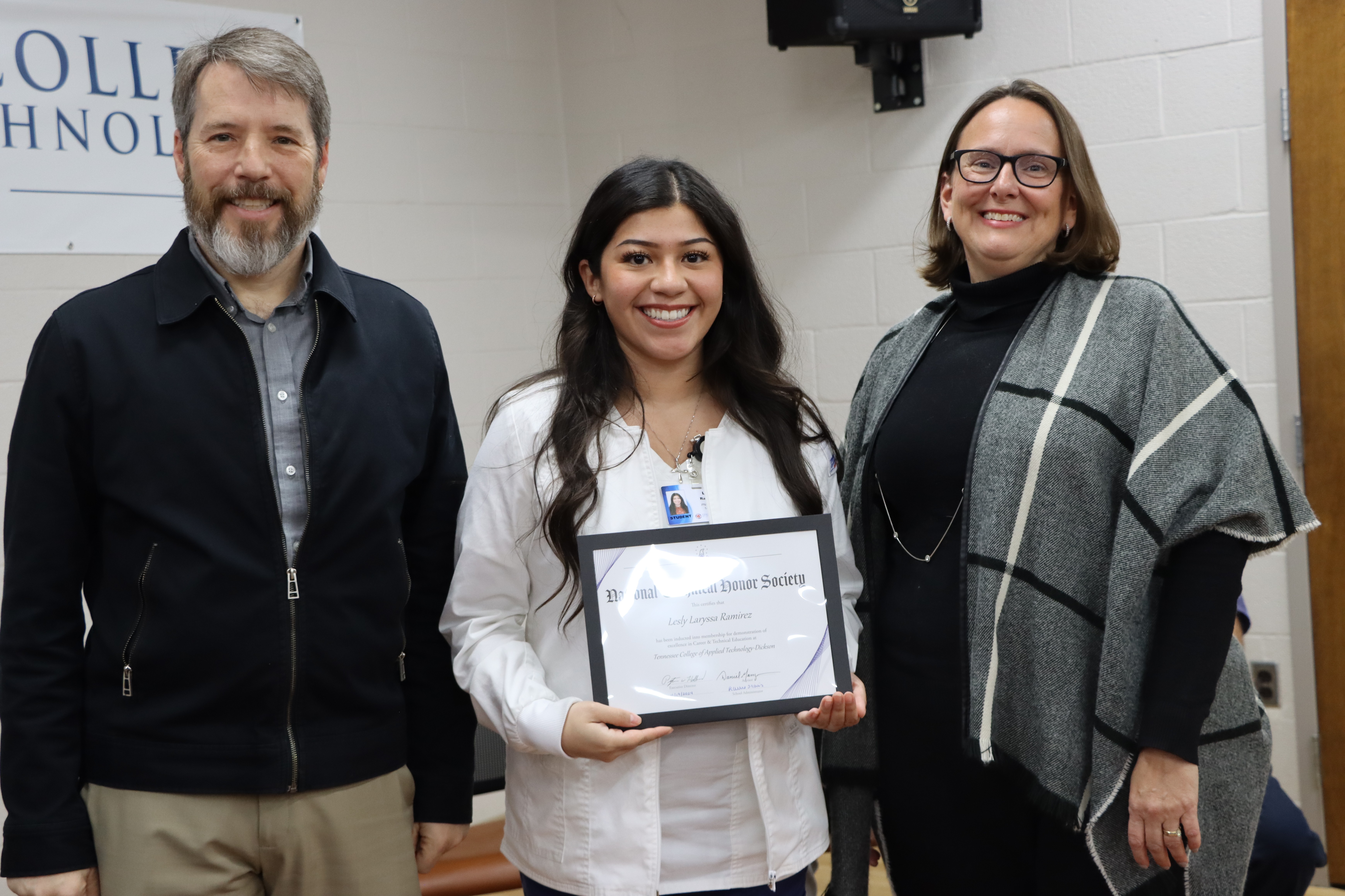 Dickson Campus Inducts New National Technical Honor Society Members