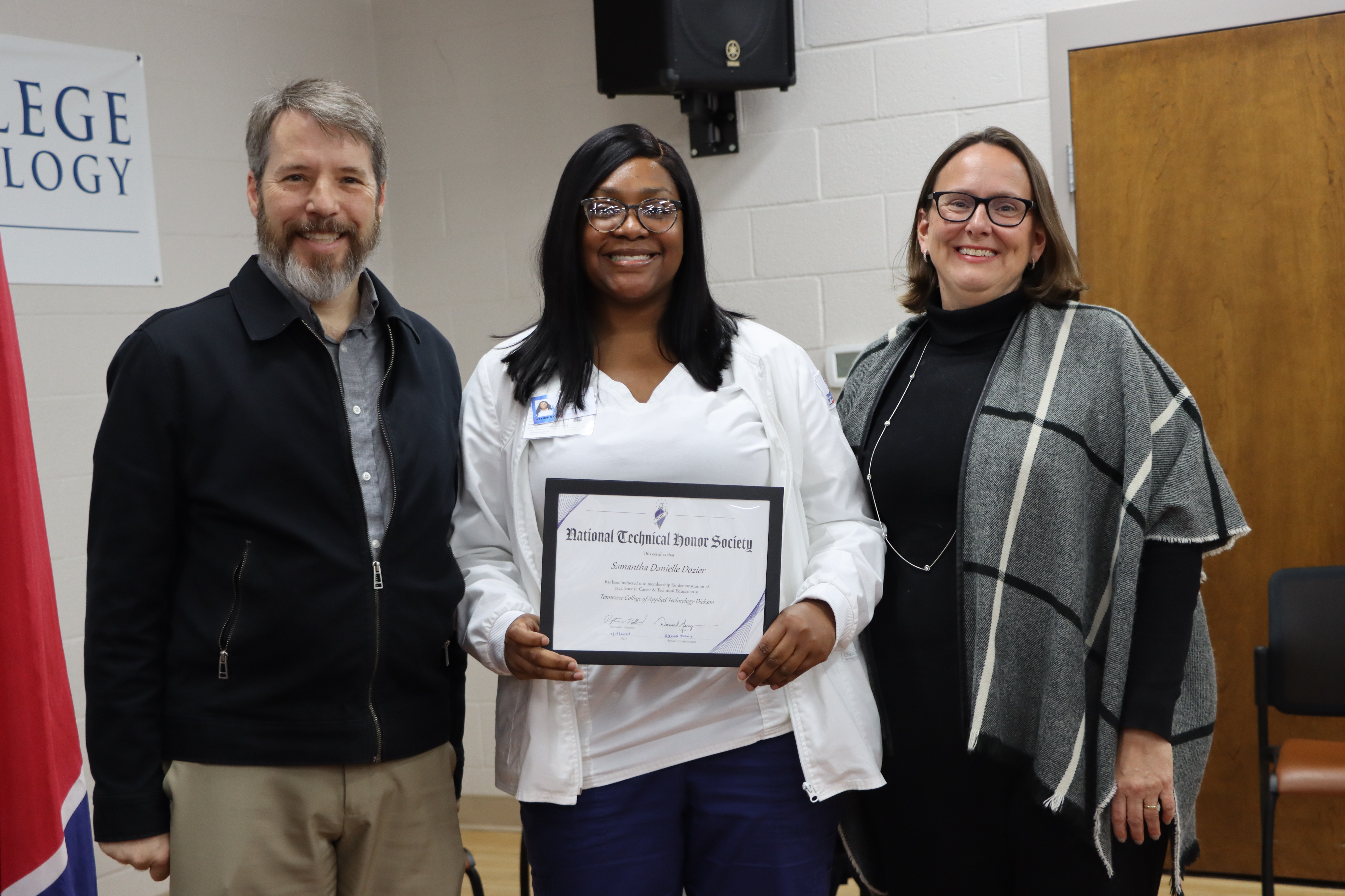 Dickson Campus Inducts New National Technical Honor Society Members