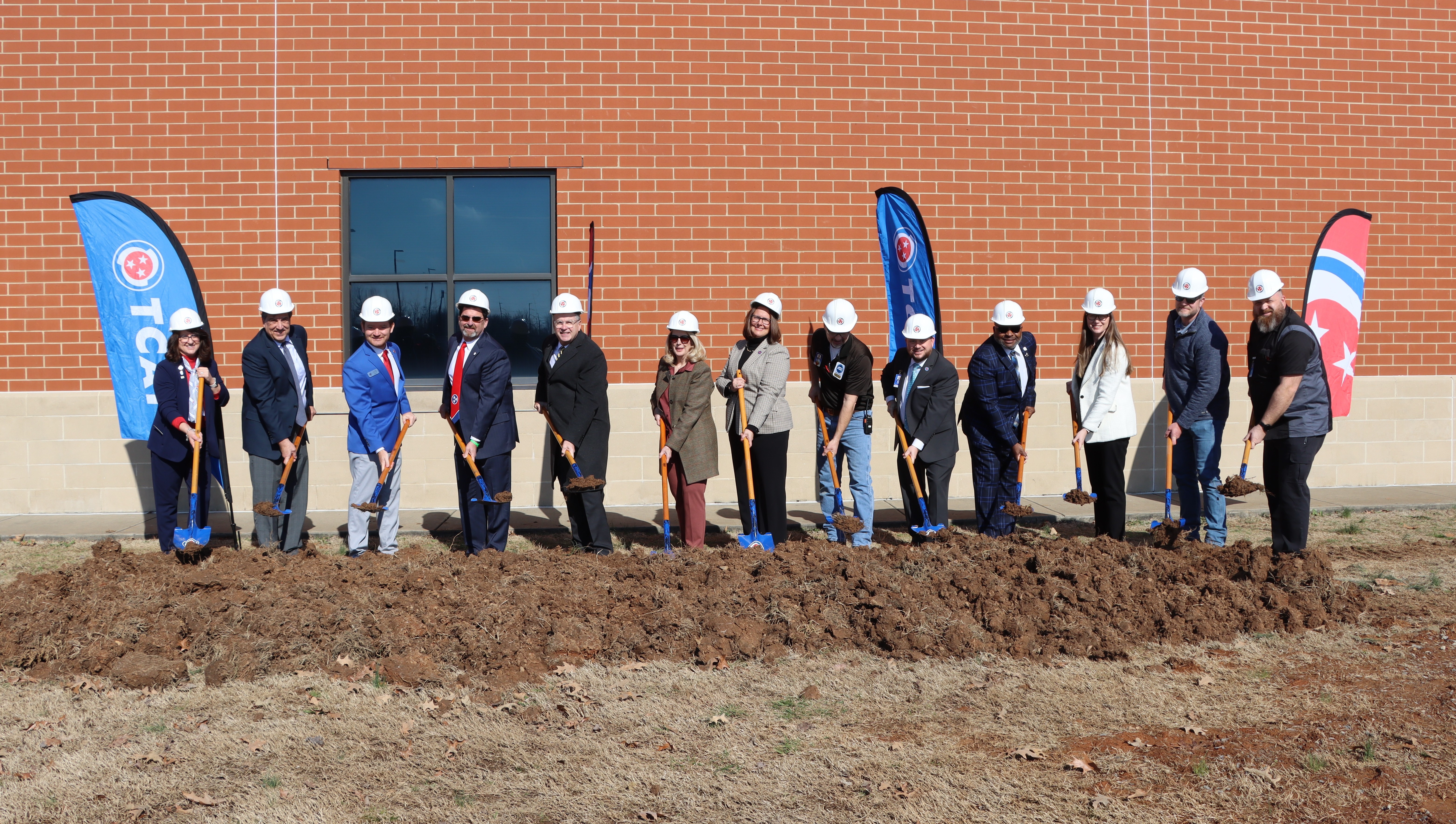 Groundbreaking, Clarksville Campus Groundbreaking, Transportation Building