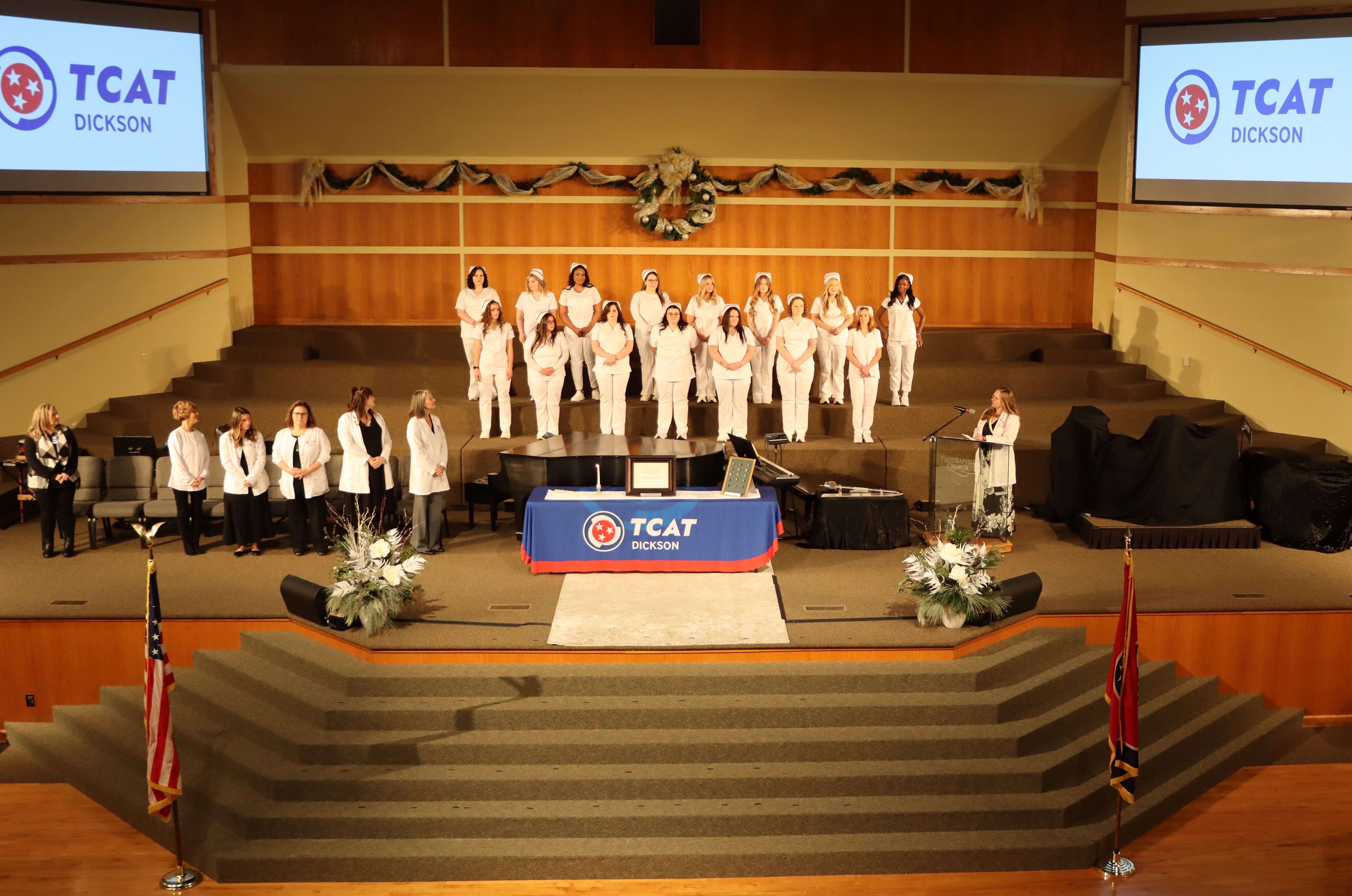 TCAT Dickson Pinning Photo, Fall 2025 Pinning Photo