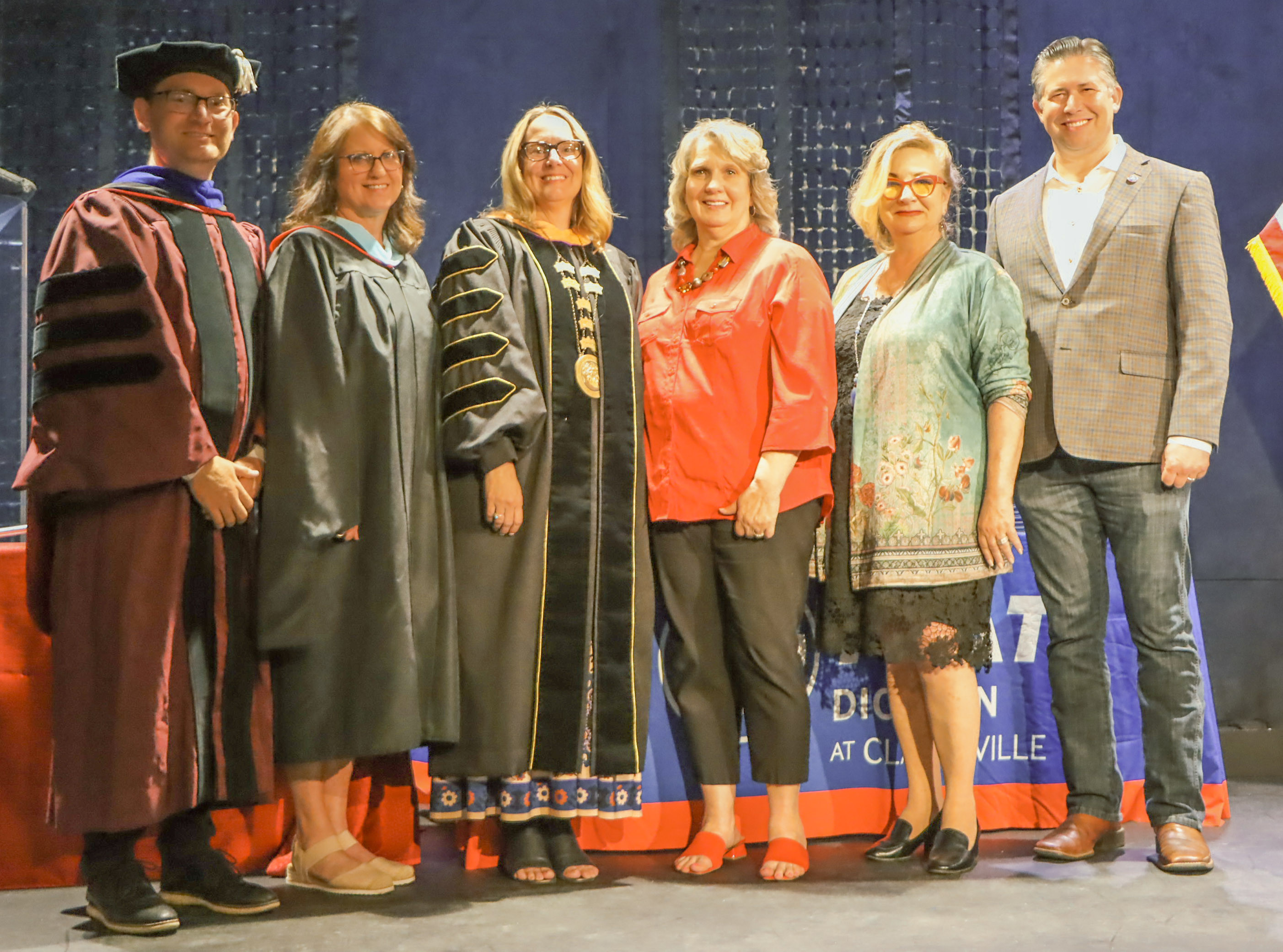 Clarksville campus graduation photo
