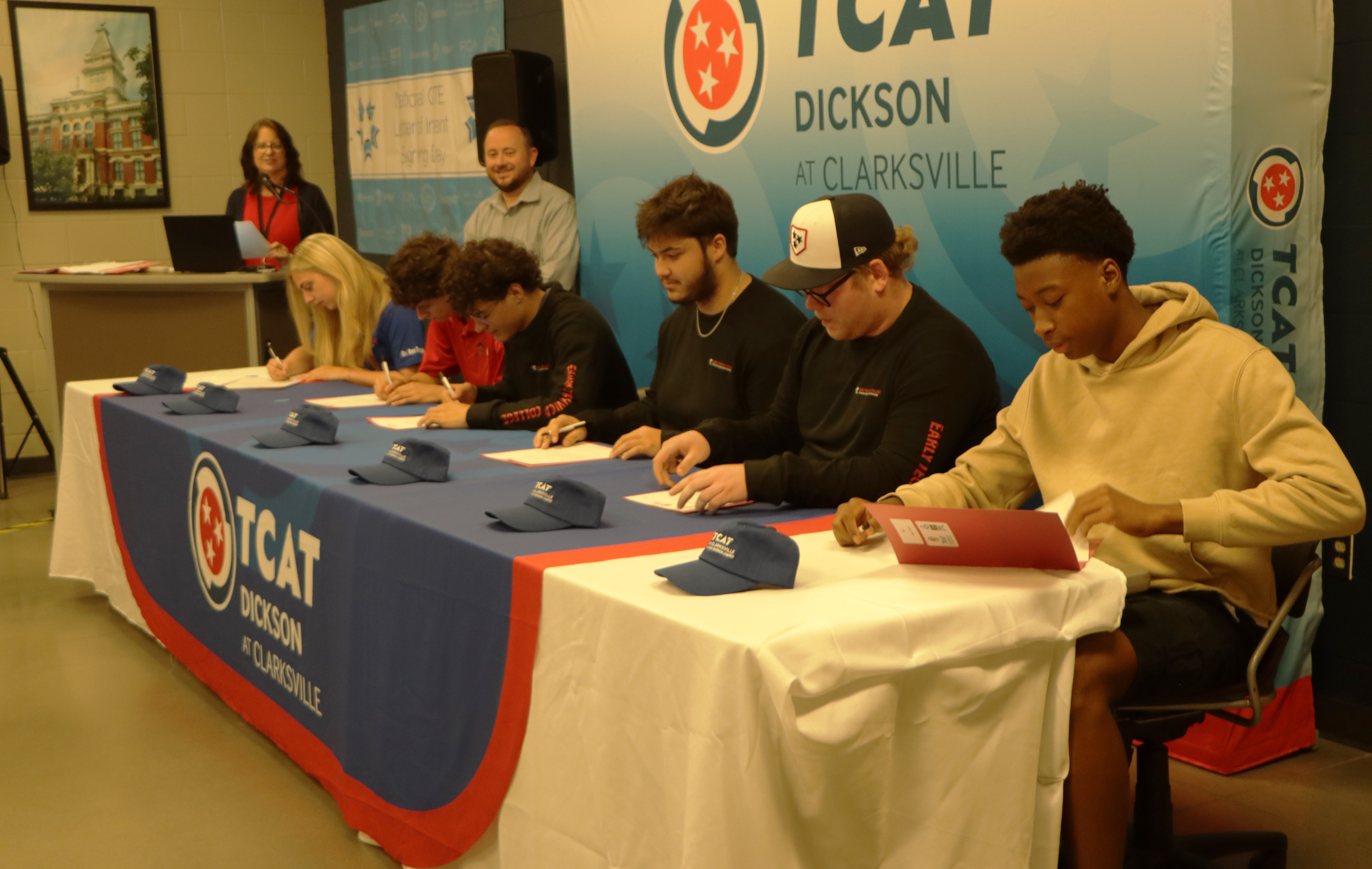 Photo NC3 Signing Day 2 Clarksville Campus 