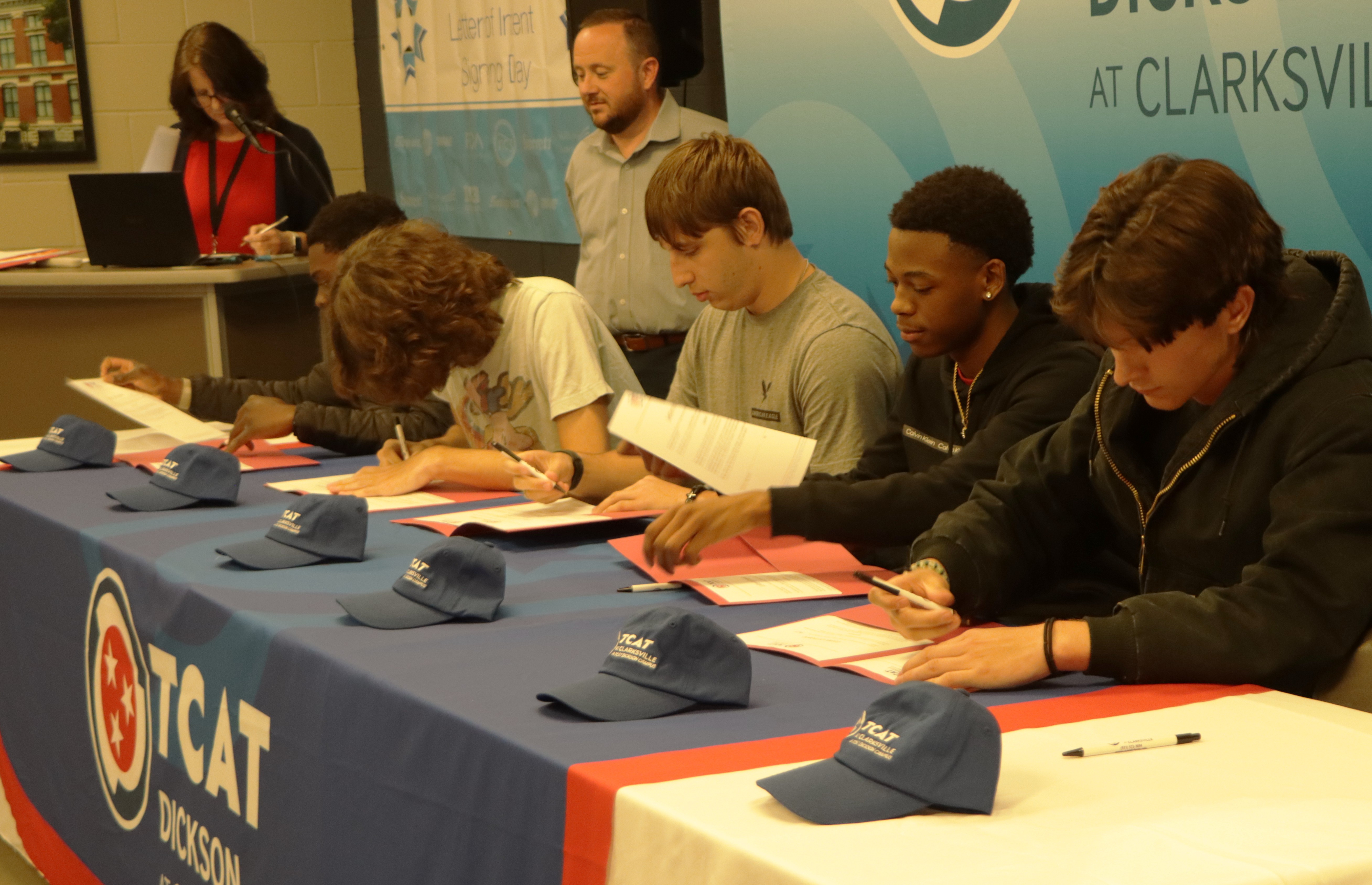 Photo NC3 Signing Day 2 Clarksville Campus 