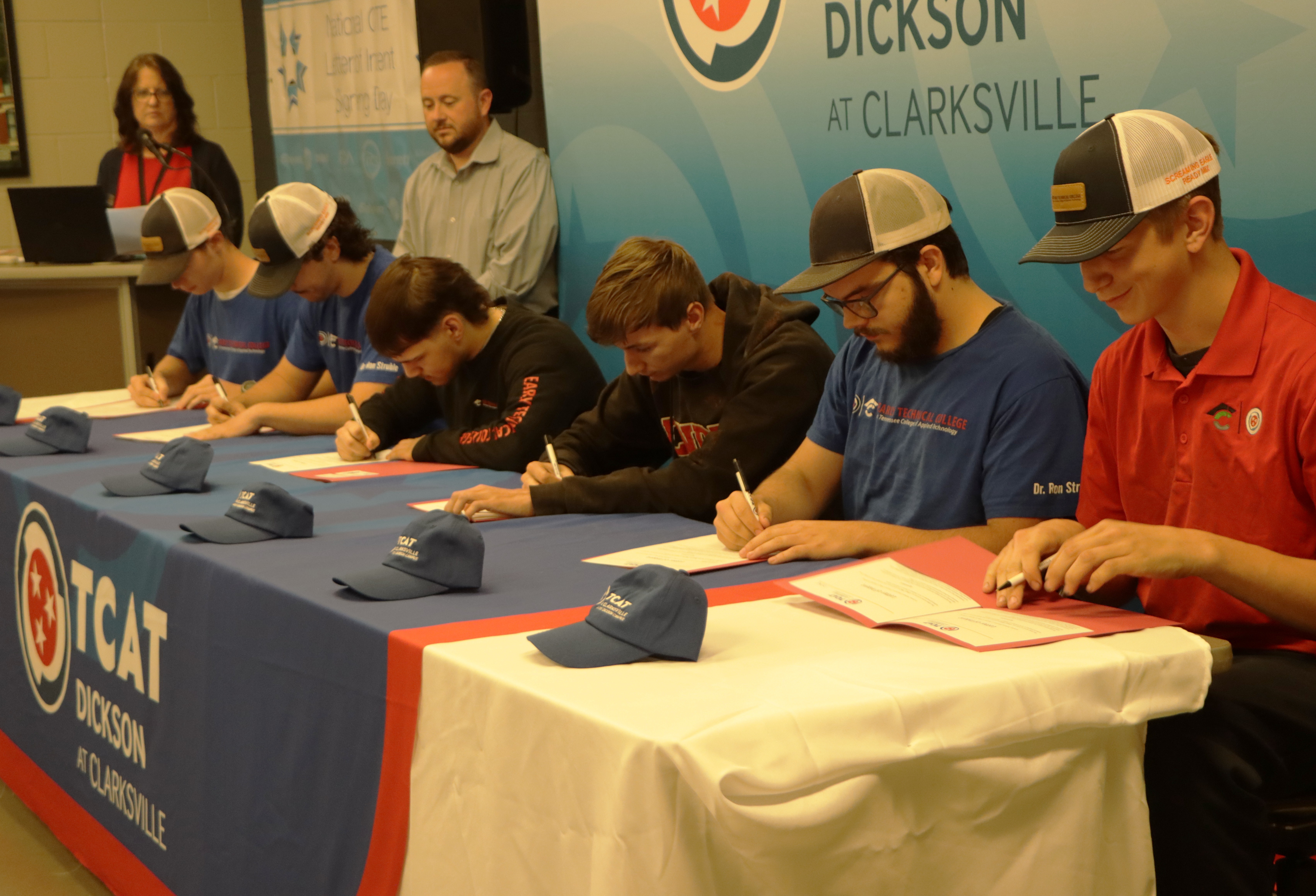 Photo NC3 Signing Day 2 Clarksville Campus 