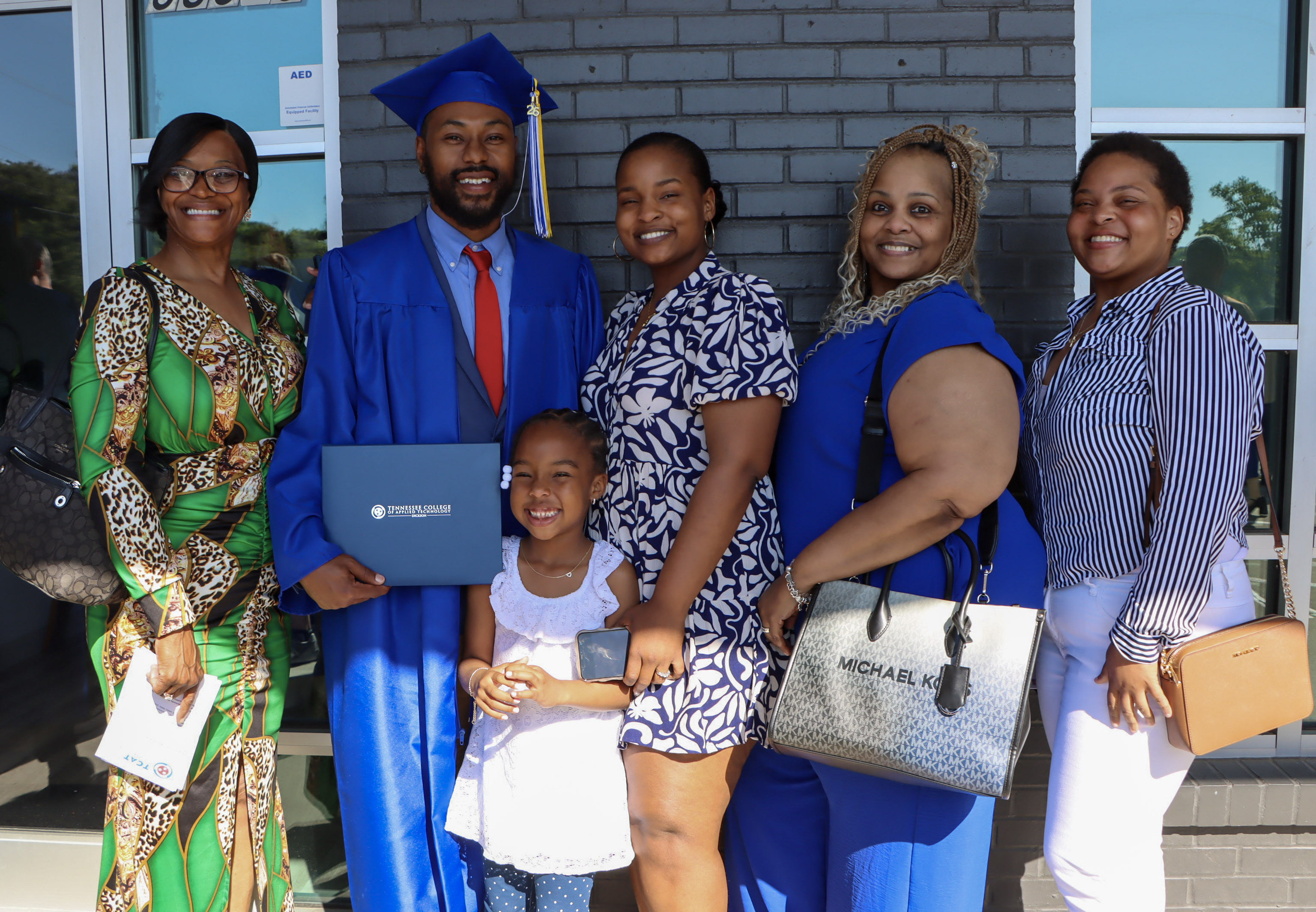 Clarksville campus graduation photo