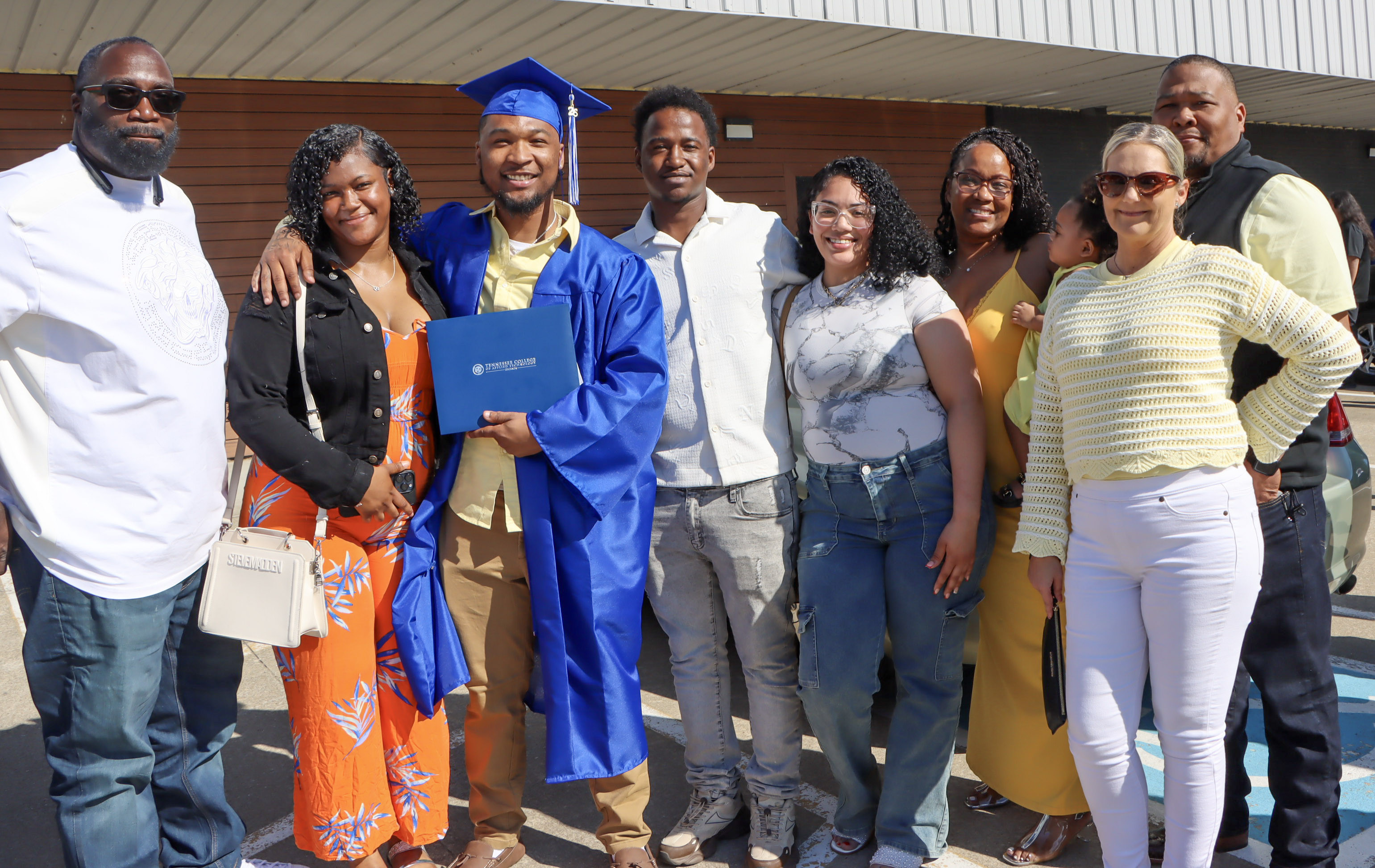 Clarksville campus graduation photo