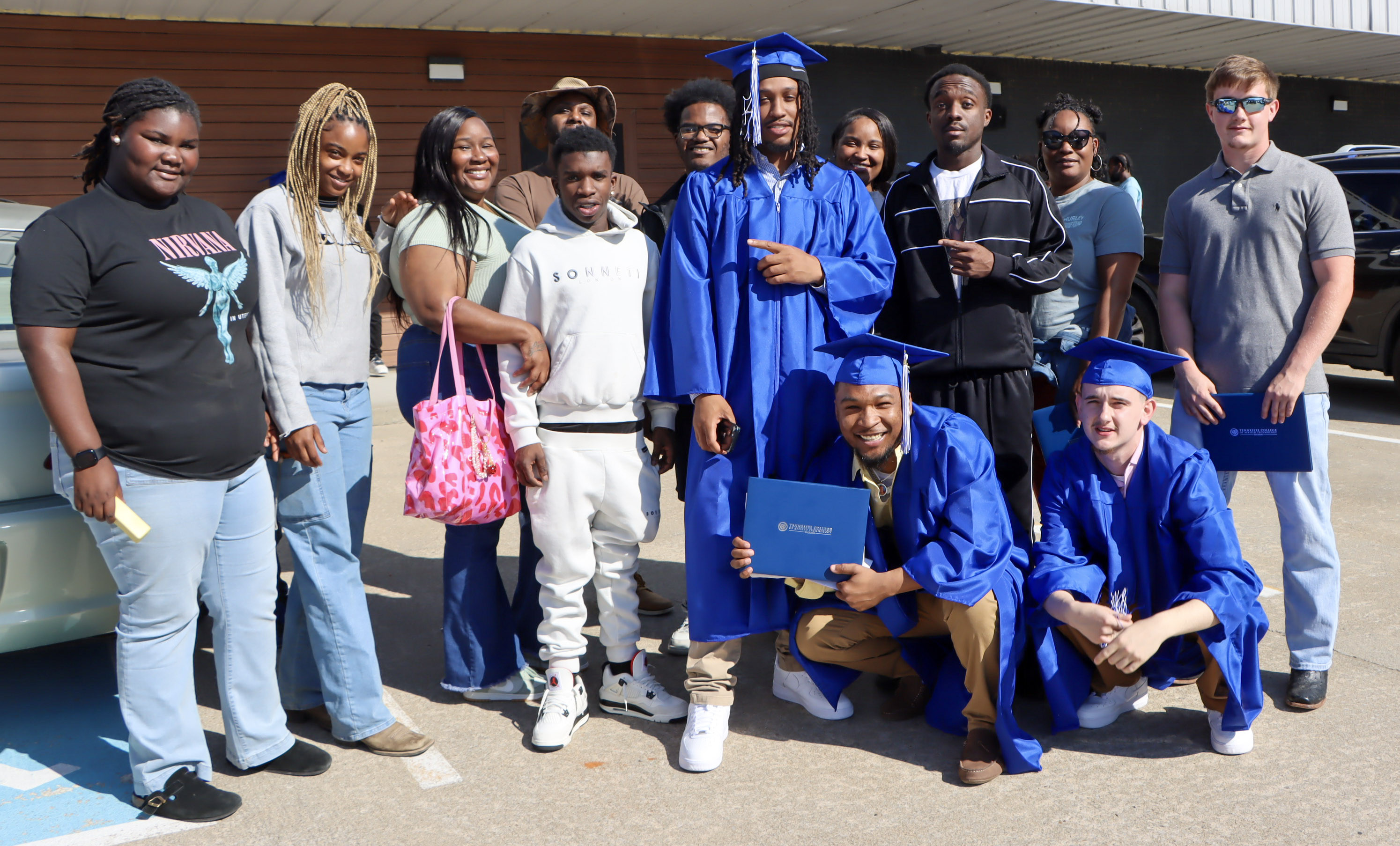 Clarksville campus graduation photo