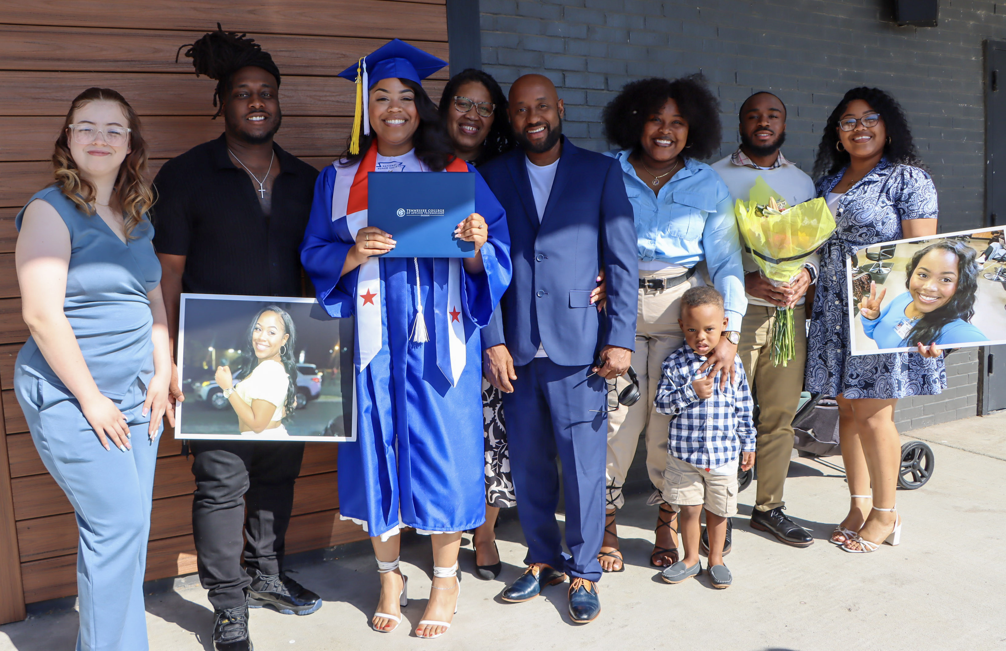 Clarksville campus graduation photo