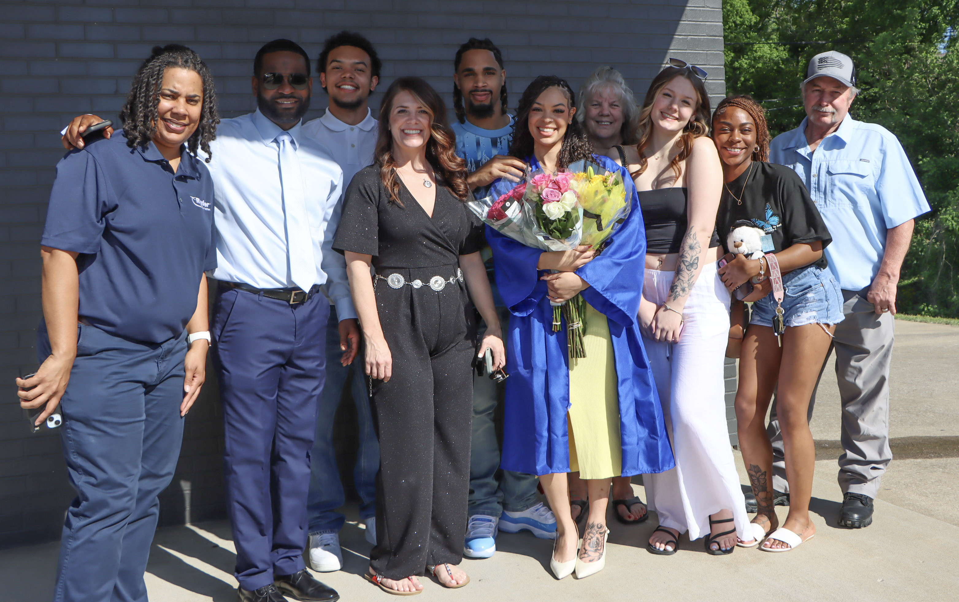 Clarksville campus graduation photo