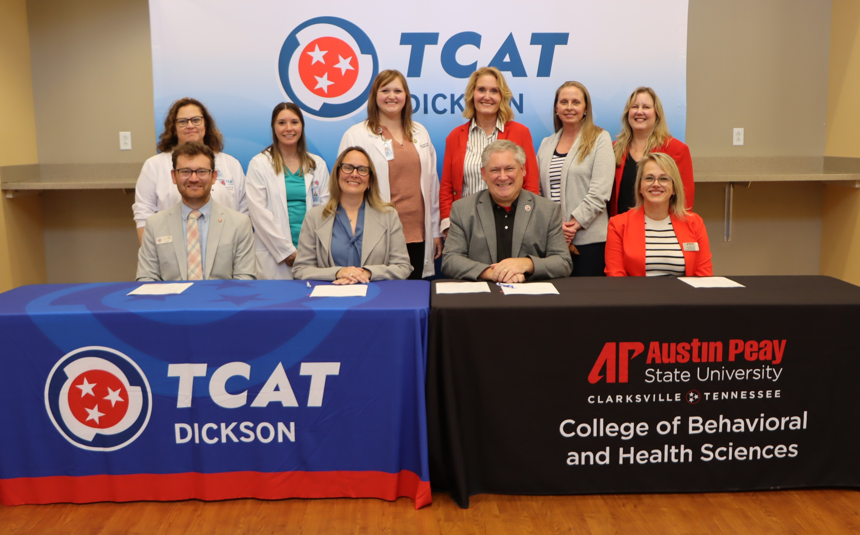 Photo - TCAT Dickson and APSU, Articulation Agreement, LPN to BSN